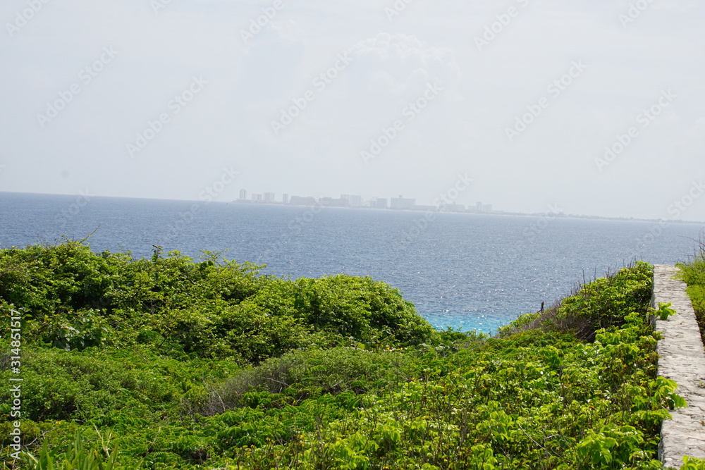 View on Cancun from Punta Sur