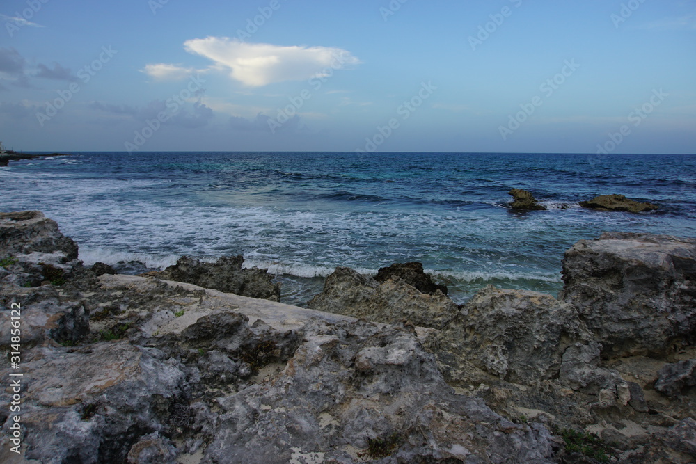 Caribbean coast, Punta Sur, Isla Mujeres, Mexico