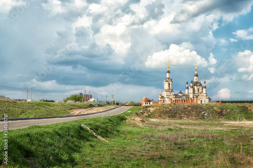 Church of St. Nicholas in Nelzha. Voronezh region  Russia.