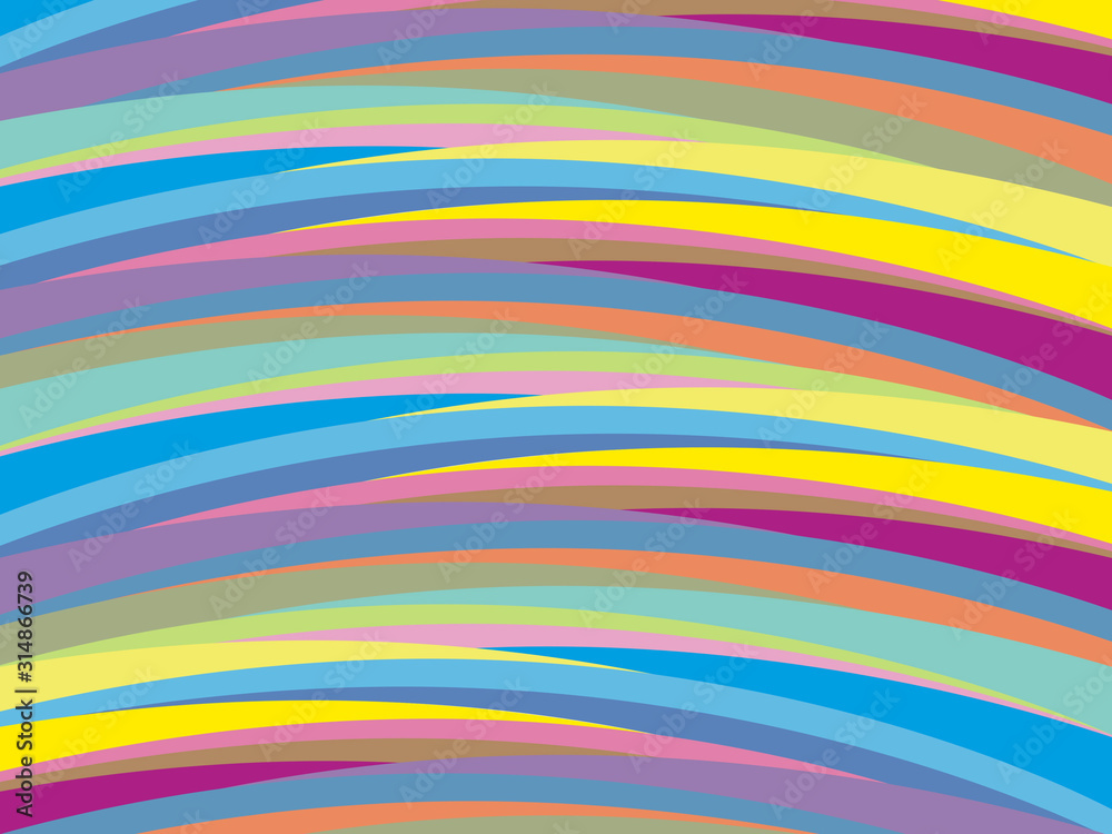 Fototapeta premium The Amazing of Colorful Art, Abstract Modern Shape Background or Wallpaper