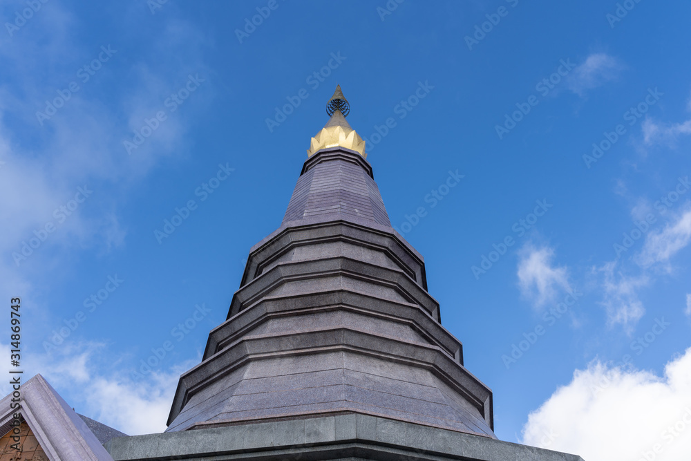 Top of the Chiang Mai pagoda tower
