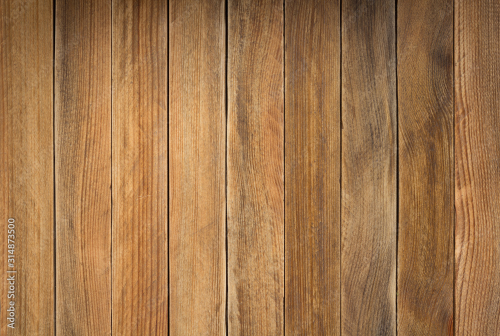 Obraz premium wooden plank board background as texture