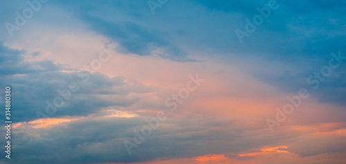 Buautiful colors of the summer sunset © E.O.