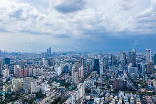 Nanjing City, Jiangsu Province, urban construction landscape © MyCreative