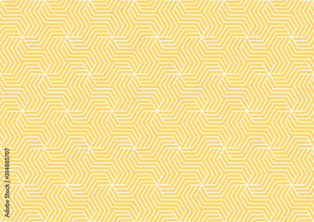 Yellow and white geometric pattern Yellow and white geometric pattern