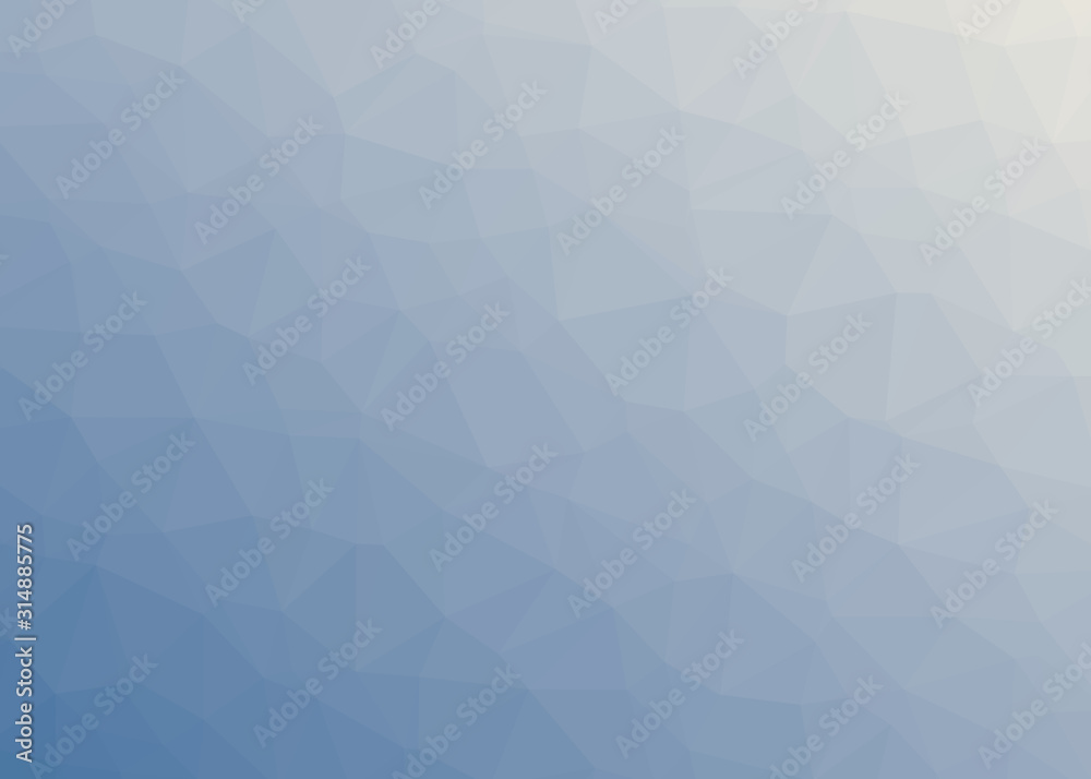 Obraz premium Abstract Low Polygon gradient Generative Art background illustration
