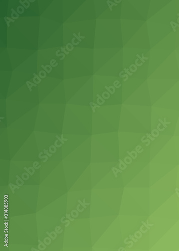 Abstract Low Polygon gradient Generative Art background illustration