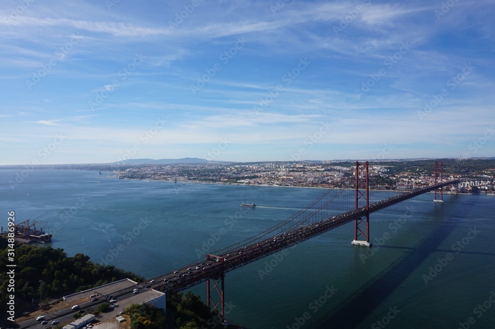Portugal Bridge Skyline Portugal Bridge Skyline