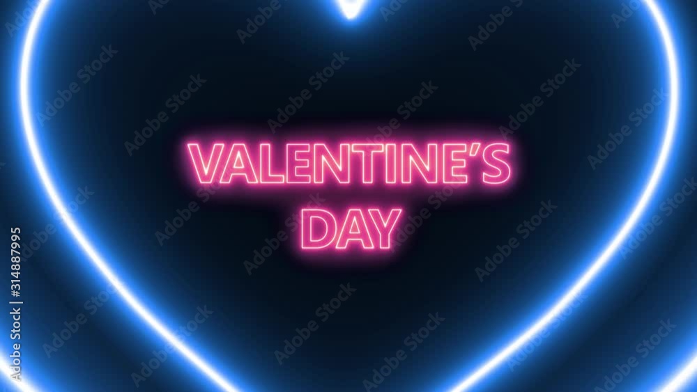 Pink neon text Pink neon text