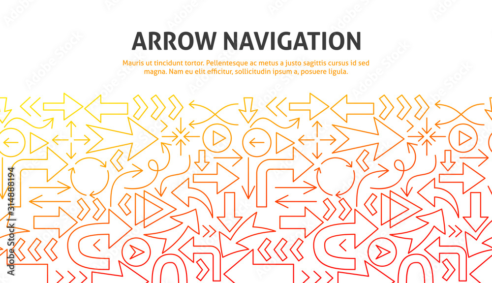 Arrow Navigation Concept