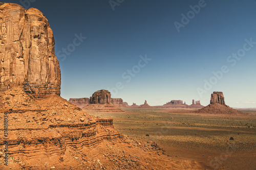 The legendary monuments of Monument Valley