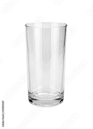 Wallpaper Mural Empty glass. Isolated on white background Torontodigital.ca