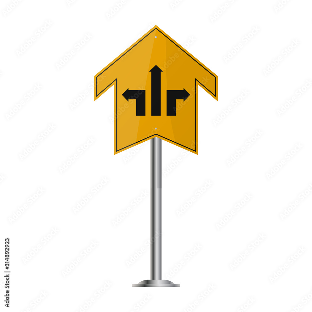 Road sign vector icon.Cartoon vector icon road sign isolated on white background . Road sign vector icon.Cartoon vector icon road sign isolated on white background .