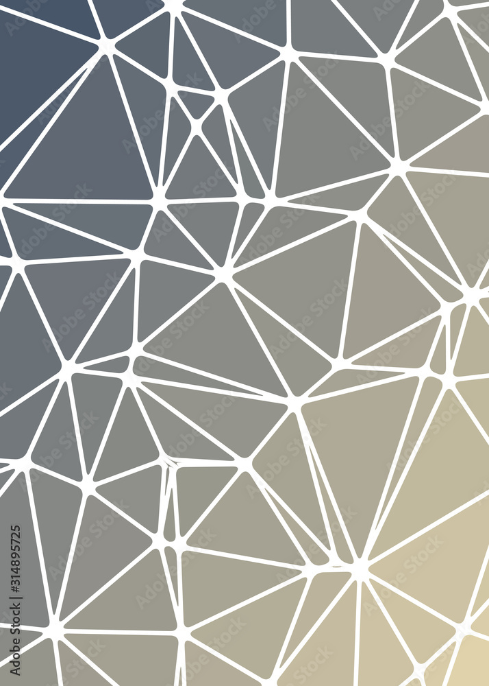 Abstract Low Polygon gradient Generative Art background illustration Abstract Low Polygon gradient Generative Art background illustration
