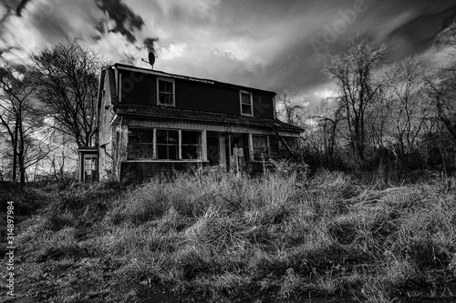 abandoned house