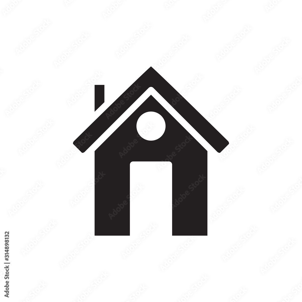 House icon vector design template House icon vector design template