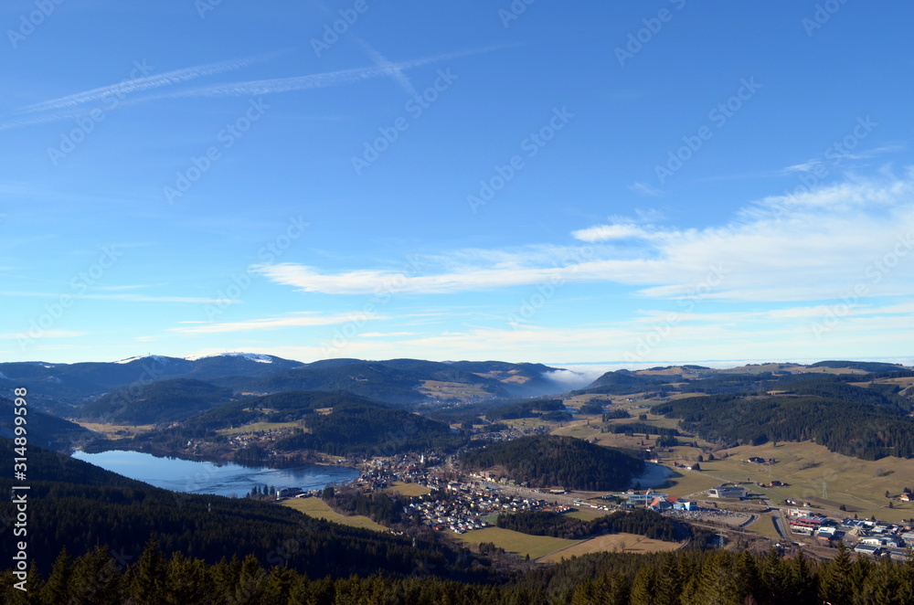 Blick vom Hichfirst auf den Titisee