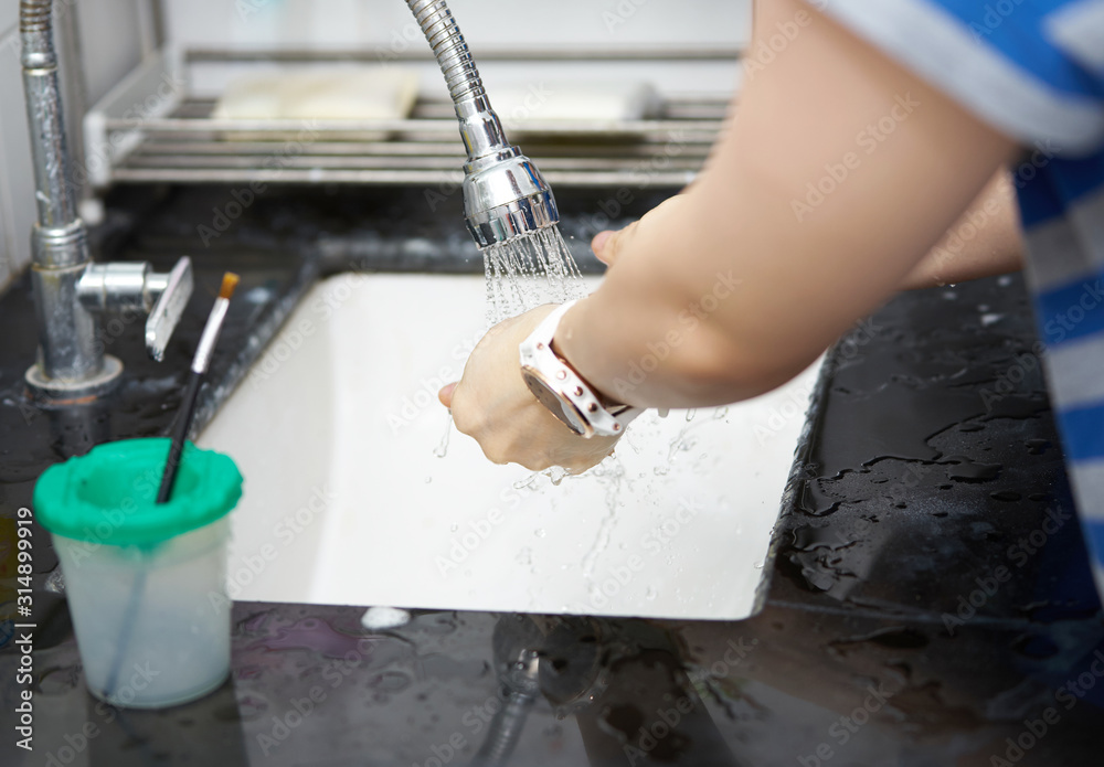Hand washed for clean and hygience Hand washed for clean and hygience