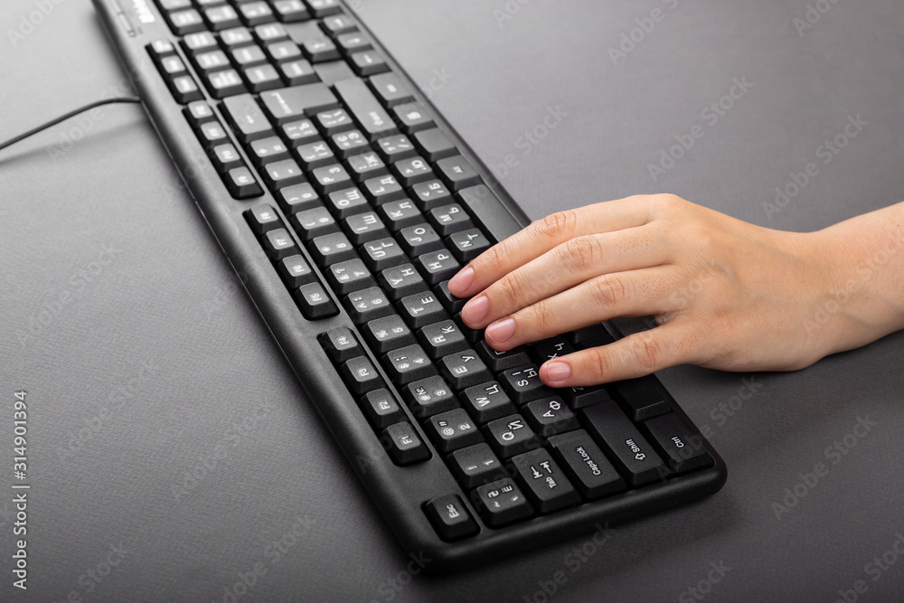 typing on a computer typing on a computer