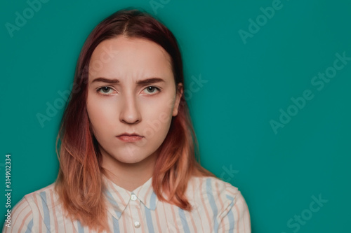 portrait of a young woman