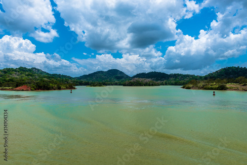 Blue Green Waters of Gatun Lake