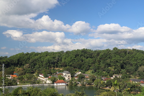 small town in sri lanka photo