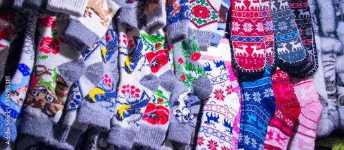 Knitwear. Socks. Warm slippers. Christmas Fair. Warm yolks. Knitted shawls.