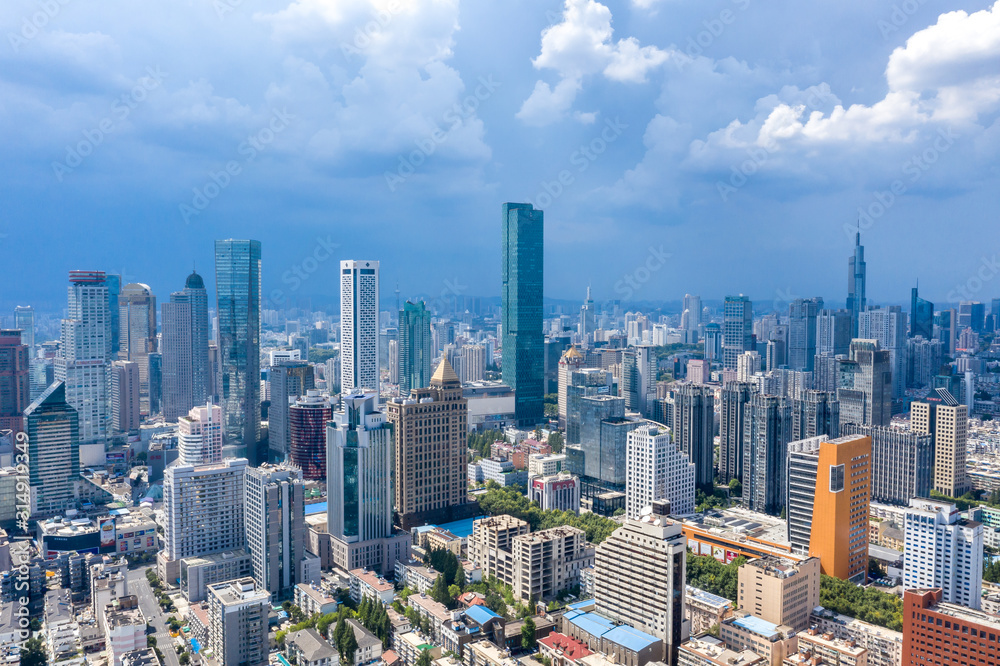 Nanjing City, Jiangsu Province, urban construction landscape Nanjing City, Jiangsu Province, urban construction landscape
