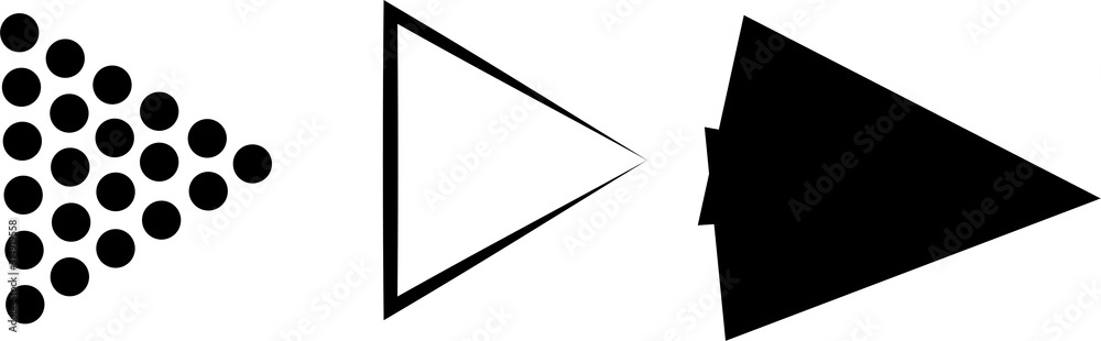 Set of black vector arrows on a white background. Arrow icon. Arrow vector icon. Arrow. Arrows vector collection Set of black vector arrows on a white background. Arrow icon. Arrow vector icon. Arrow. Arrows vector collection