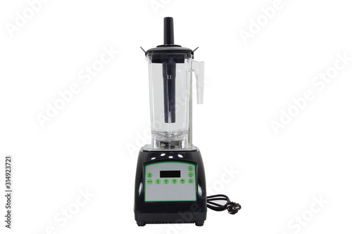 Blender mixer professional equipment on white equipment