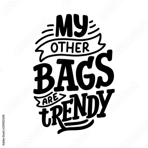 Eco bag print for cloth des...
