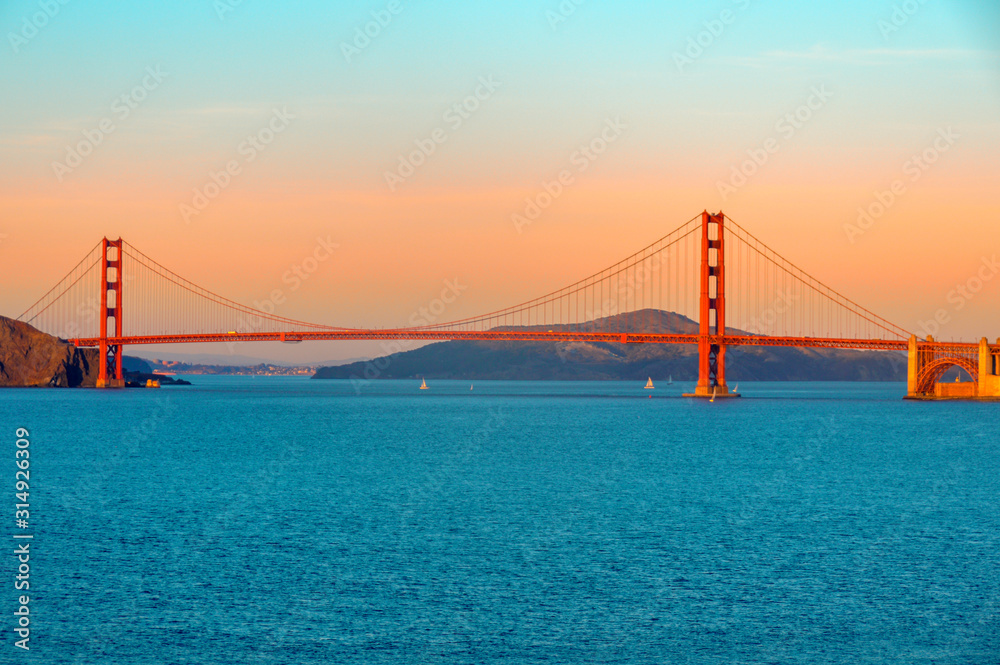 Obraz premium Golden Gate Bridge in San Francisco