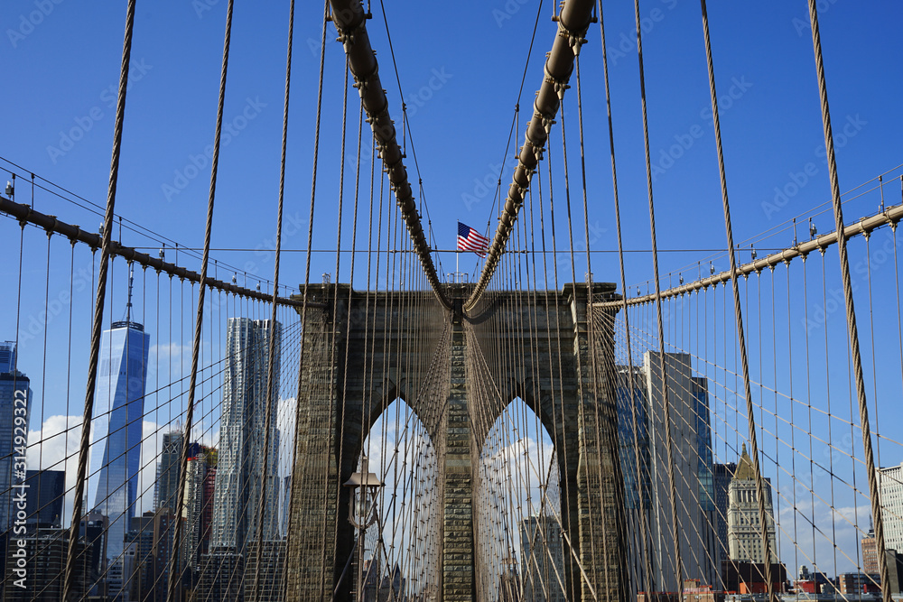 Fototapeta premium Brooklyn bridge