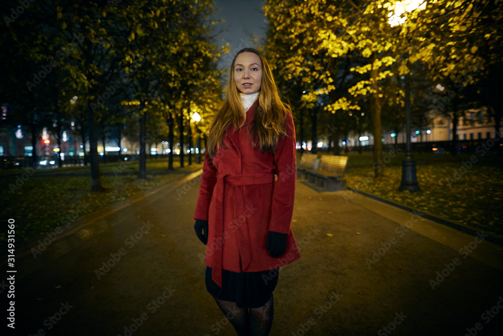 Fototapeta premium Young woman outdoors