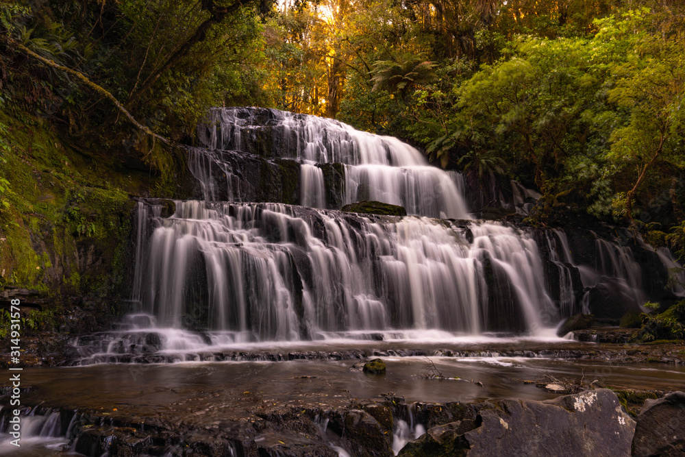 Fototapeta premium Purakanai Falls, New Zealand
