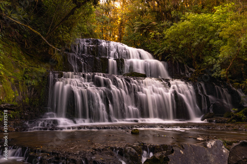 Purakanai Falls, New Zealand © Piotr