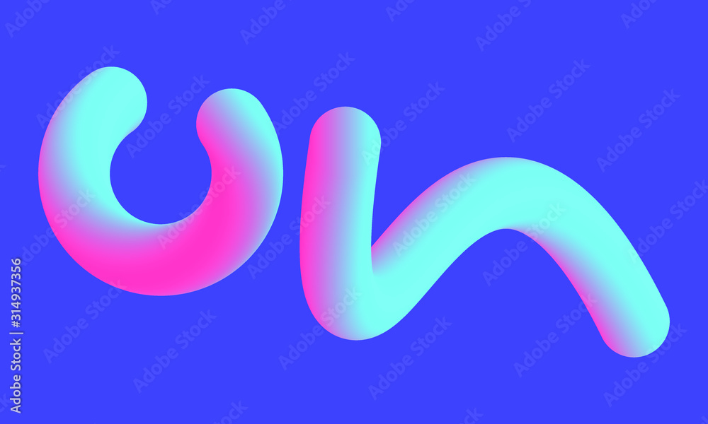 Gradient 3d shapes. Set isolated liquid elements of holographic design palette of shimmering colors. Modern abstract pattern, bright colorful paint splash fluid Gradient 3d shapes. Set isolated liquid elements of holographic design palette of shimmering colors. Modern abstract pattern, bright colorful paint splash fluid
