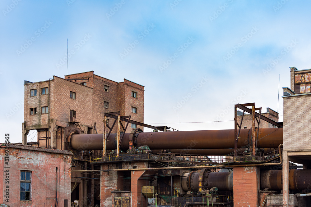 Abandoned Palemono Keramika factory in Kaunas, Lithuania Abandoned Palemono Keramika factory in Kaunas, Lithuania