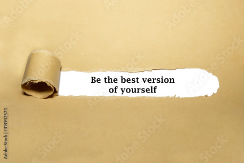 Be The Best Version Of Yourself Quote photo