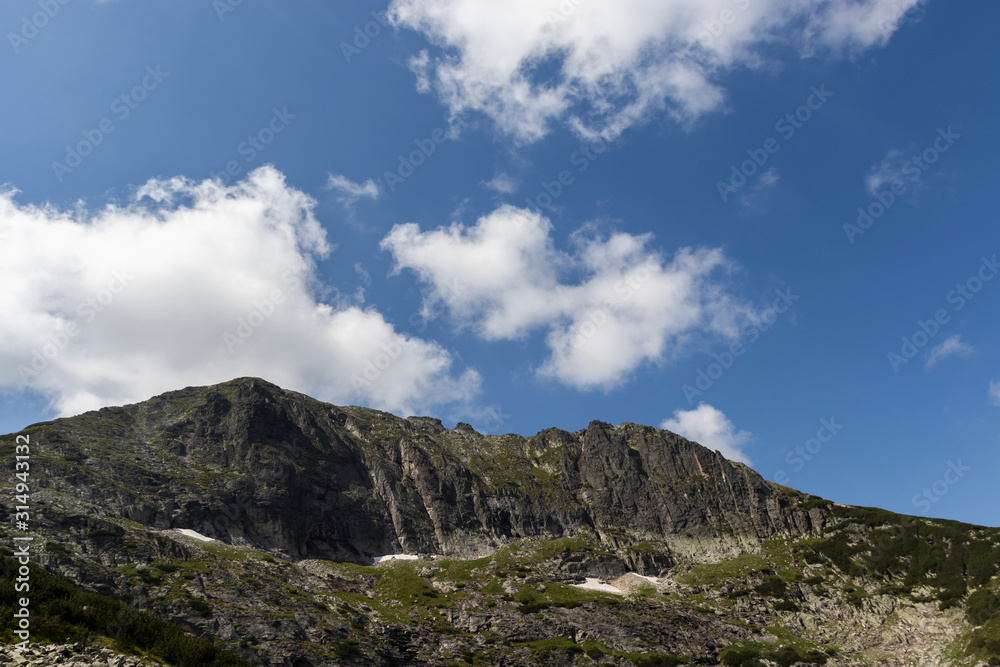 Landscape near Prekorech circus, Rila Mountain, Bulgaria Landscape near Prekorech circus, Rila Mountain, Bulgaria