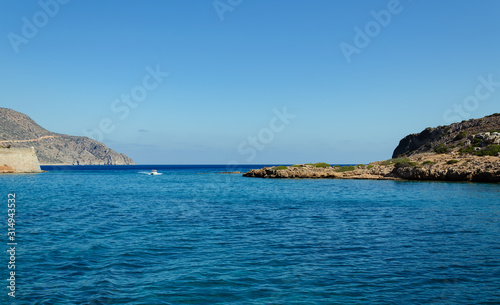 sea view, beautiful summer landscape, Greece © Alla 