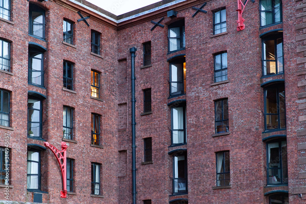 Obraz premium Albert Dock, Liverpool, UK