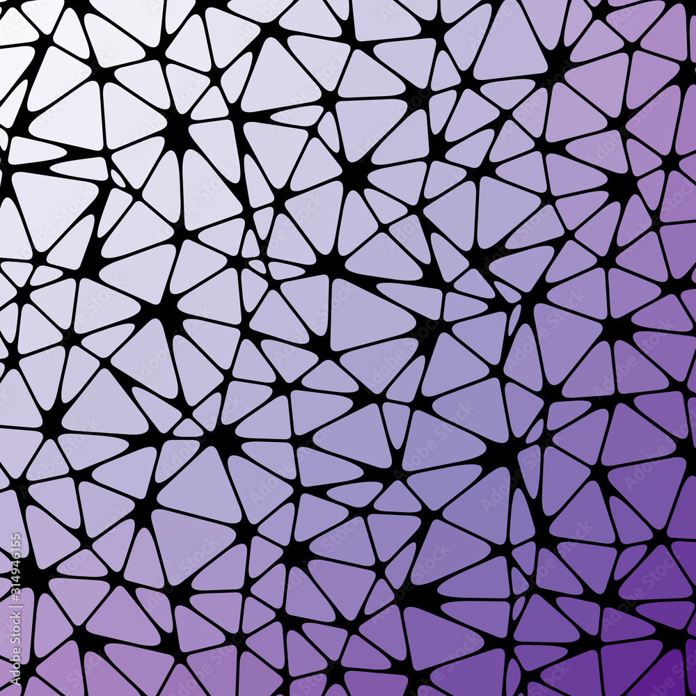 Obraz premium Abstract Low Polygon gradient Generative Art background illustration