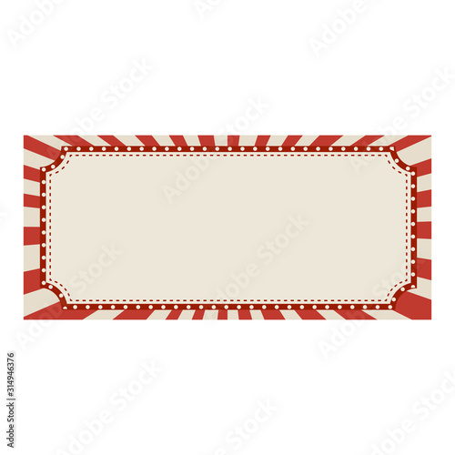 Retro light sign. Vintage style banner. Vector illustration.