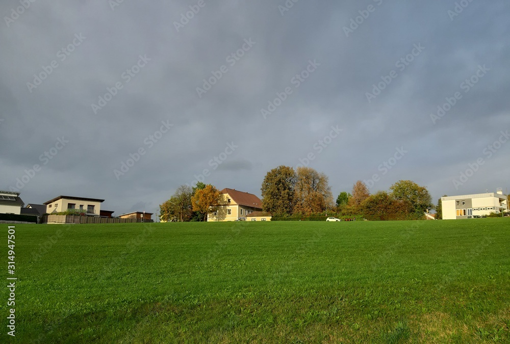 Obraz premium house in the countryside