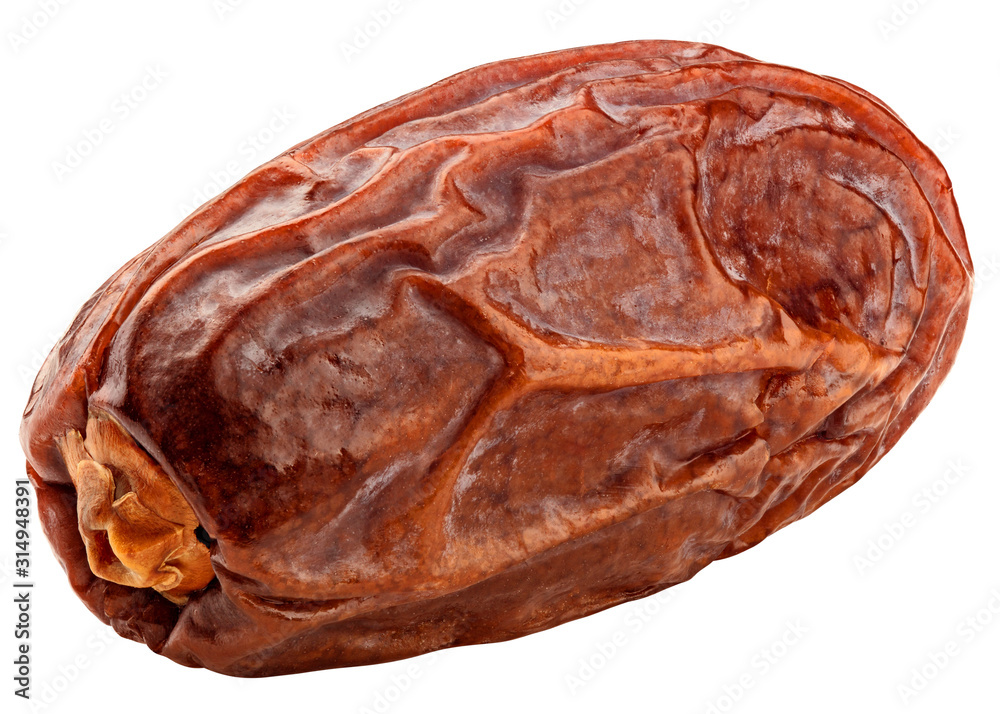 Dates isolated on white background, clipping path, full depth of field Dates isolated on white background, clipping path, full depth of field