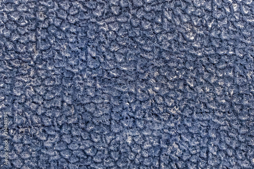 Blue abstract pattern rubber background or tire texture closeup