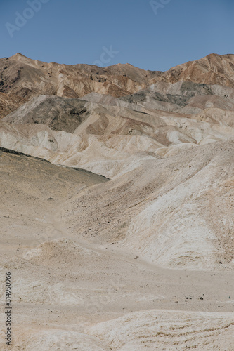 Paysage pittoresque de la death Valley 