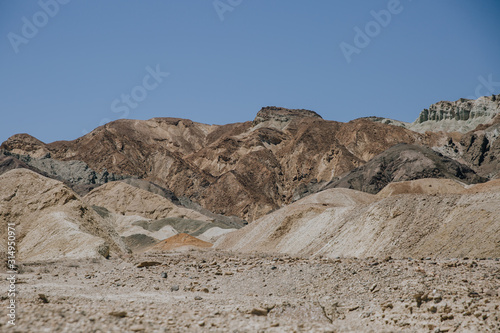 Paysage pittoresque de la death Valley 