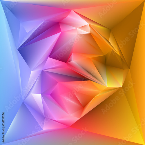 Abstract colorful background paint color spot area